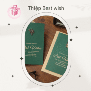 Thiệp Best wish