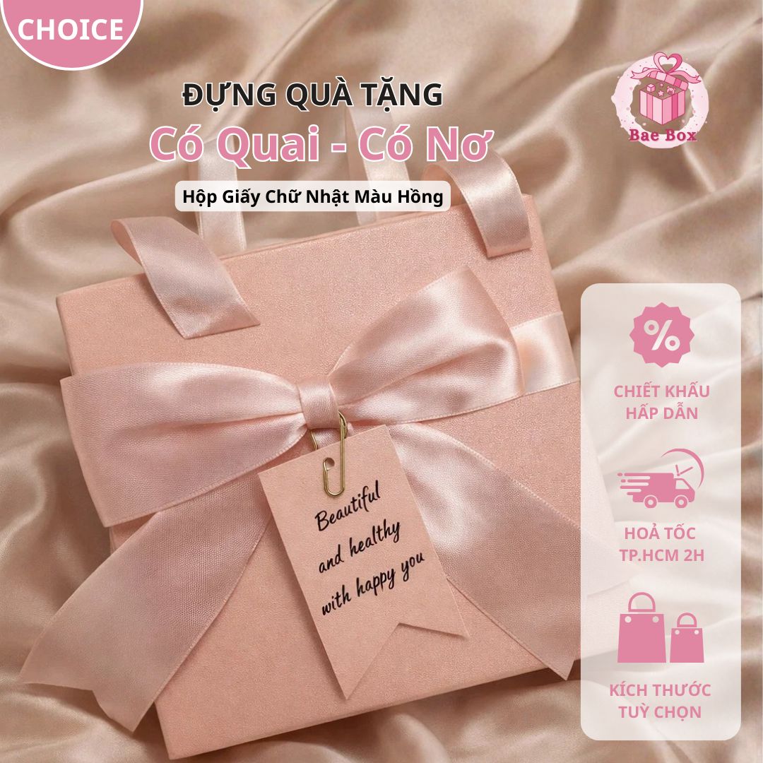 Hộp Nơ Pastel Hộp Nơ Pastel - Hồng